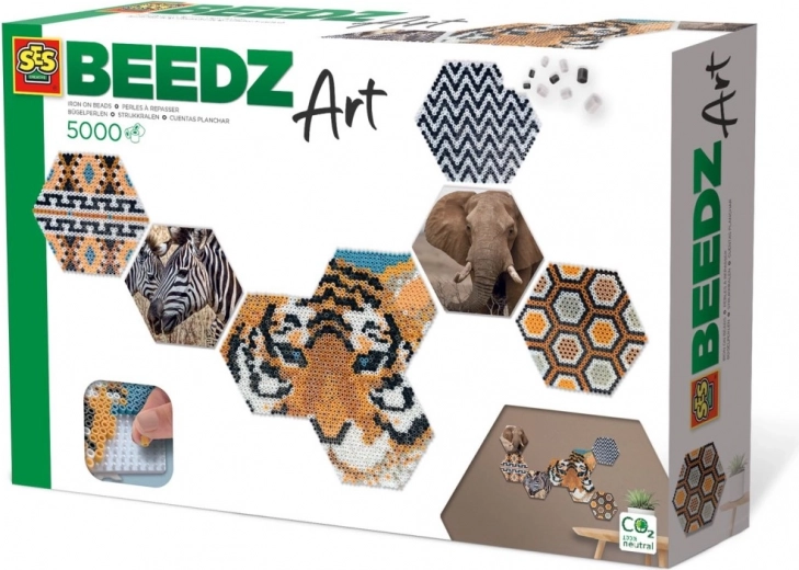 Δημιουργικό σετ Beedz Art Hex Safari