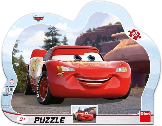 Cars: Κεραυνός σε εκδρομή παιδικό παζλ 25 κομματιών
