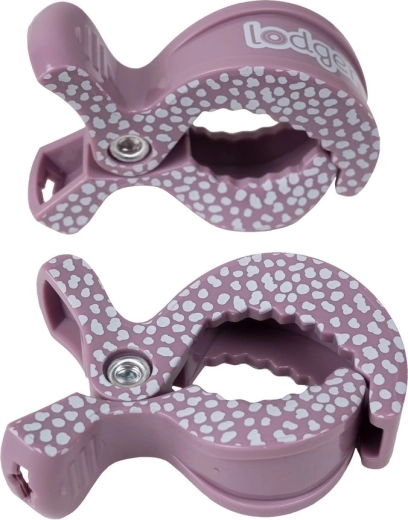 Κλιπ για φάσκιωμα Lodger rose dot - 2 συσκευασίες