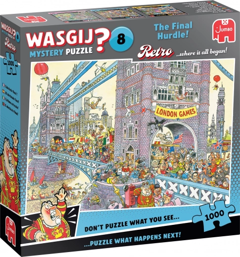 Puzzle JUMBO WASGIJ Mystery 8 Το τελευταίο εμπόδιο 1000 κομμάτια