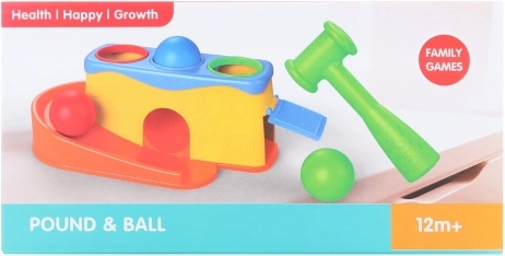 Πλαστικό παιχνίδι χτυπήματος με διαδρομή για παιδιά