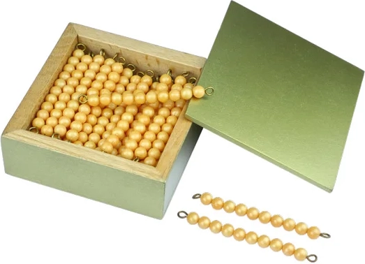 Moyo Montessori χρυσές δεκάδες σε κουτί (45 τεμ.)