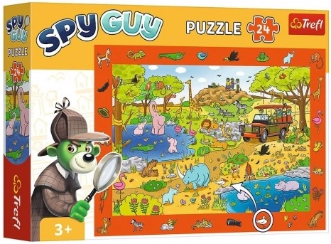 Παρατηρησιακό παζλ SPY GUY Safari 24 κομμάτια