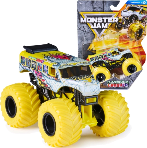 Monster Jam monster truck Classroom Crusher 1:64 (σειρά 46) - 1 τεμάχιο