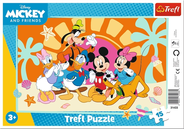 Παζλ MICKEY ΚΑΙ ΟΙ ΦΙΛΟΙ ΤΟΥ 15 κομμάτια
