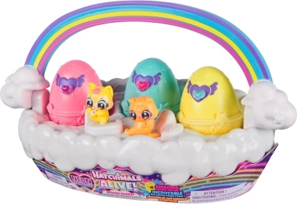 Hatchimals πολυσυσκευασία συννεφάκια με νέον ουράνιο τόξο