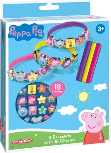 Σετ κατασκευής βραχιολιών με κρεμαστά (charms) Peppa Pig