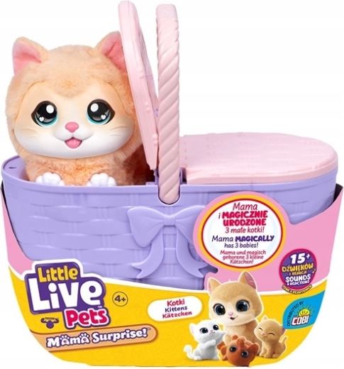 Little Live Pets Mama Surprise γατάκια