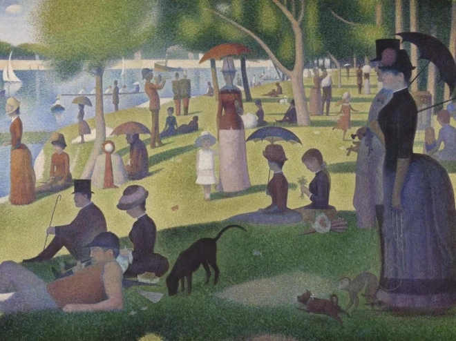 RAVENSBURGER παζλ Κυριακάτικο απόγευμα στο νησί La Grande Jatte, 1500 κομμάτια