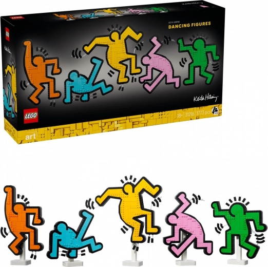 LEGO® ART 31216 Keith Haring – Χορευτικές φιγούρες