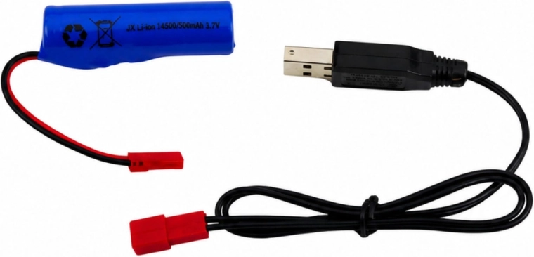 Ενσωματωμένη μπαταρία και φόρτιση USB