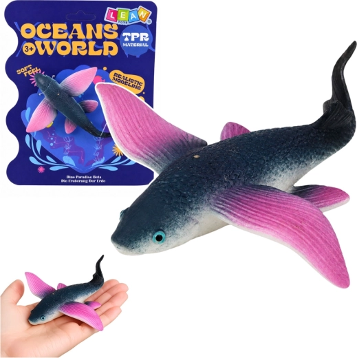 Oceans World λαστιχένια φιγούρα ιπτάμενου ψαριού 12,5 cm