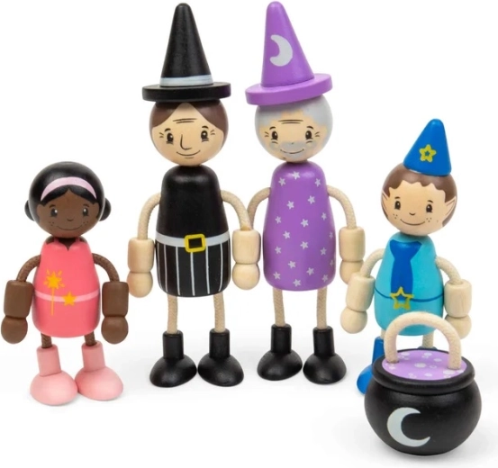 Bigjigs Toys σετ κουκλών για κουκλόσπιτο – παραμυθένια πλάσματα