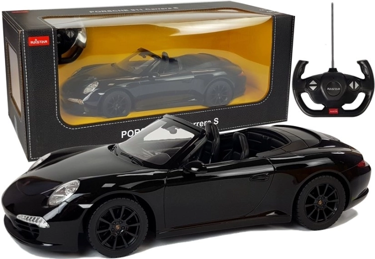 RC αυτοκίνητο Porsche 911 Carrera S Rastar 1:12 – Μαύρο