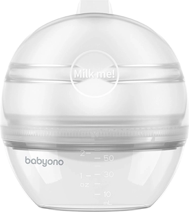 BabyOno αντλία και συλλέκτης μητρικού γάλακτος Milk Me 2σε1