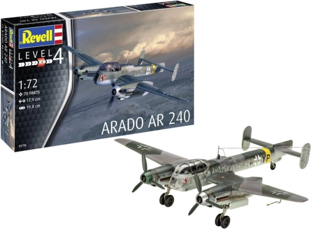 Πλαστικό μοντέλο Arado AR-240 1/72
