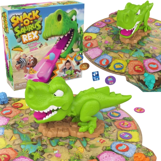 Οικογενειακό παιχνίδι Spin Master Snack‑O‑Saurus Rex 5+