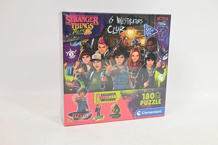 Παζλ Clementoni Stranger Things 180 κομμάτια σε τετράγωνο κουτί
