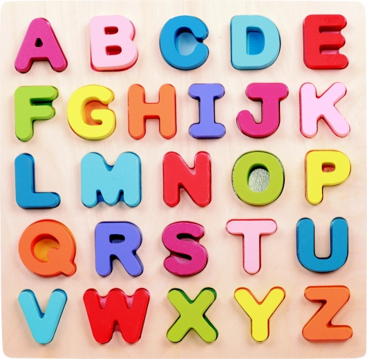 2Kids Toys ξύλινο ένθετο παζλ αλφάβητο