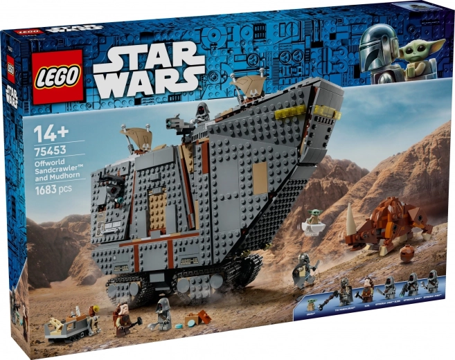 LEGO Star Wars Piaskoczołg wędrownych Jawów a bagnorożec 75453