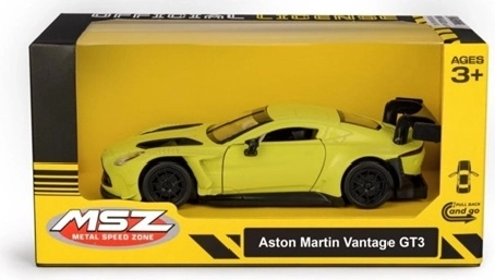 Μοντέλο MSZ Aston Martin Vantage με φώτα και ήχο, κίτρινο