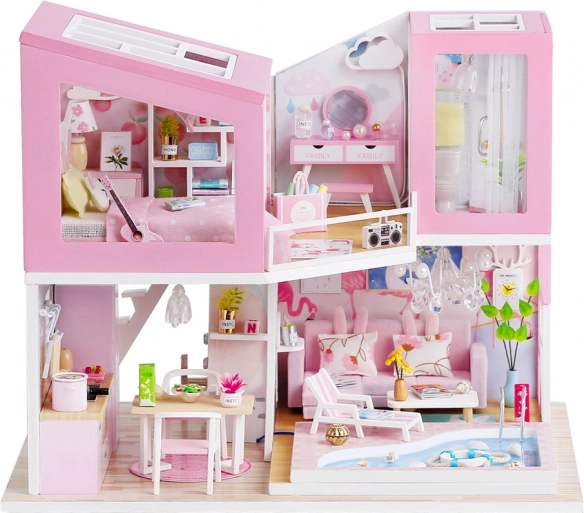 2Kids Toys μινιατούρα σπιτιού βίλα – Ροζ