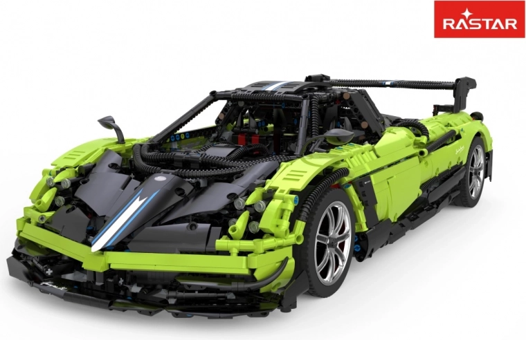 Σετ κατασκευής σπορ αυτοκινήτου PAGANI Huayra BC 1:8 πράσινο Rastar
