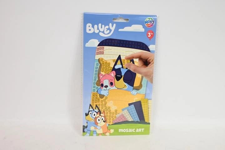 Bluey δημιουργικό μωσαϊκό A5 με αφρώδη αυτοκόλλητα