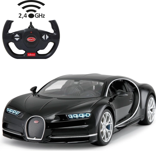 Τηλεκατευθυνόμενο αυτοκίνητο Jamara Bugatti Chiron RC 1:14 μαύρο 2,4 GHz - 1 τεμάχιο