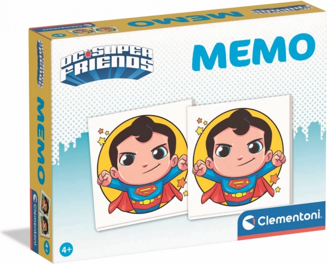 Memo DC Comics – οικογενειακό παιχνίδι μνήμης Clementoni