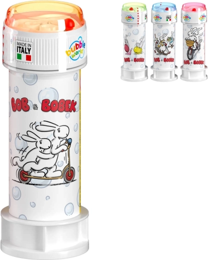 Σαπουνόφουσκες Bob a Bobek με λαβύρινθο στο καπάκι 60 ml - 1 τεμάχιο