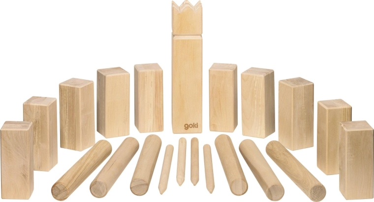 Kubb – βίκινγκ υπαίθριο παιχνίδι σε βαμβακερό σακουλάκι