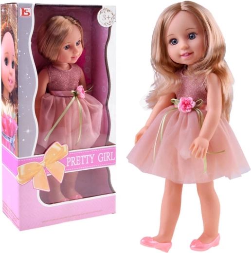 Κούκλα Pretty Girl με κοκτέιλ φόρεμα 36 cm