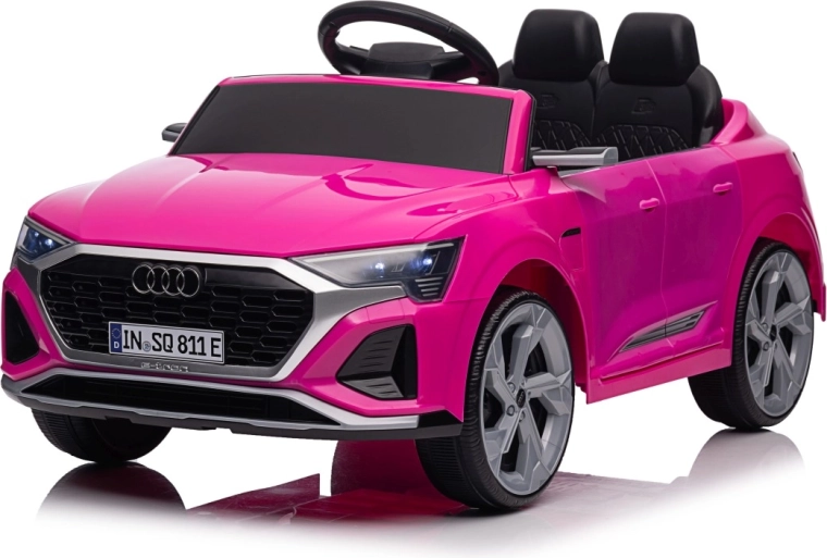 Ροζ ηλεκτρικό παιδικό αυτοκινητάκι Audi SQ8