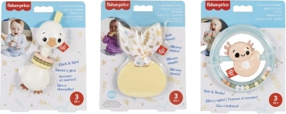 Αισθητηριακά παιχνίδια Fisher-Price για μωρά