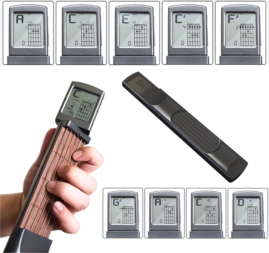 Οθόνη LCD με συγχορδίες και λειτουργίες εκπαίδευσης