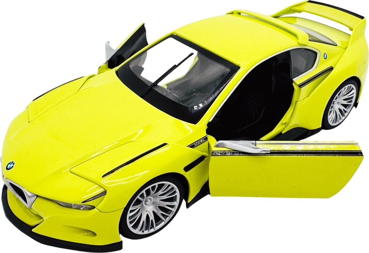 Μεταλλικό μοντέλο BMW 3.0 CSL Hommage 1:24 κίτρινο