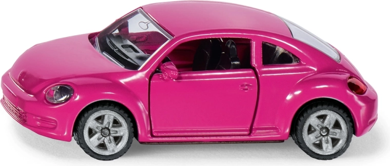 SIKU Volkswagen Beetle ροζ με αυτοκόλλητα