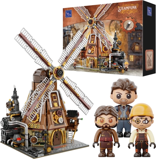 Σετ κατασκευής PANTASY – steampunk ανεμόμυλος Workshop