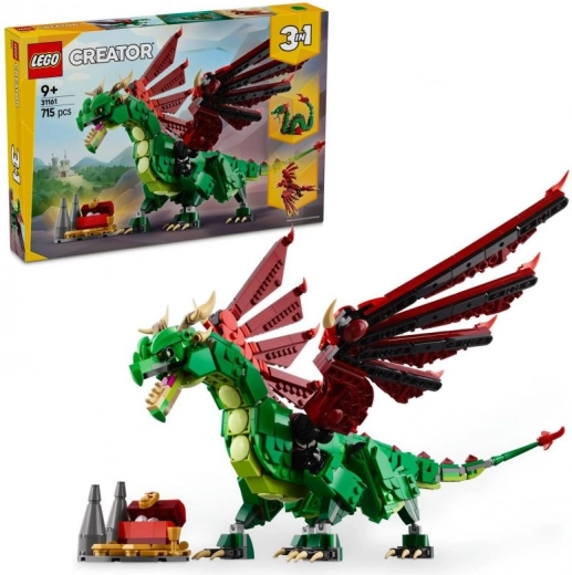 LEGO® Creator 3 σε 1 31161 Μεσαιωνικός Δράκος