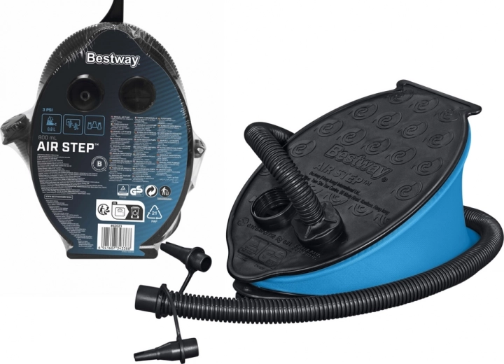 Ποδοκίνητη αντλία αέρα 23 × 15 cm BESTWAY