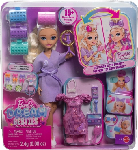 Barbie Dream Besties Malibu – μοδάτη κούκλα με αξεσουάρ για πάρτι