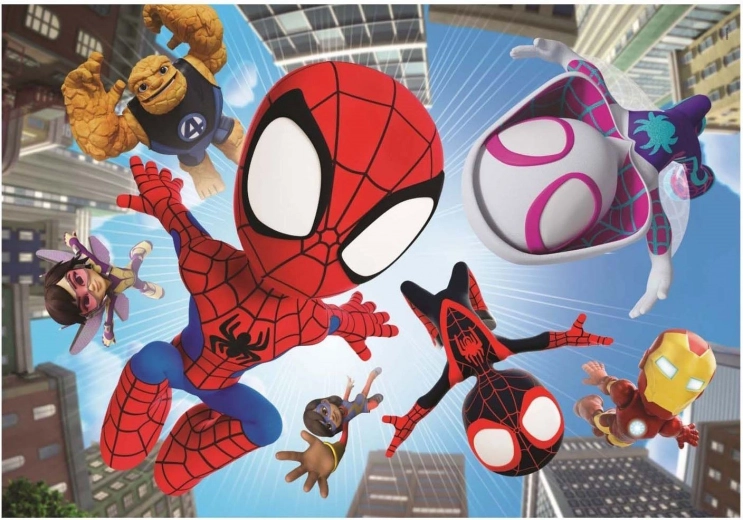 Παζλ Spidey και οι φίλοι του: Στον αέρα 104 κομμάτια