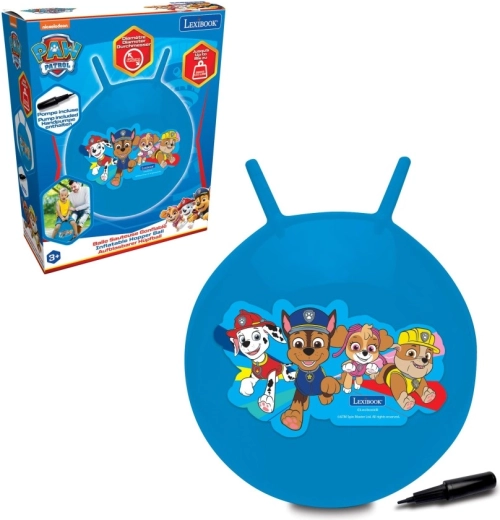 Μπάλα αναπήδησης με λαβές PAW Patrol μπλε 45 cm από τη Lexibook