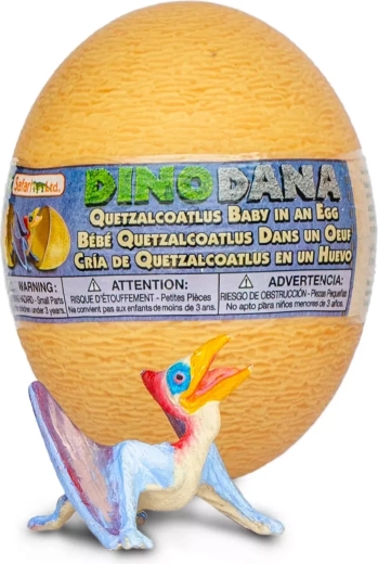Safari Ltd. φιγούρα νεοσσού Quetzalcoatlus με αυγό με επαυξημένη πραγματικότητα