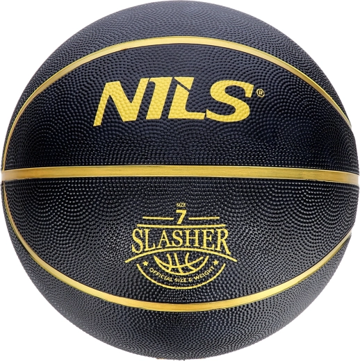 Μπάλα μπάσκετ NILS Slasher μέγεθος 7 μαύρη