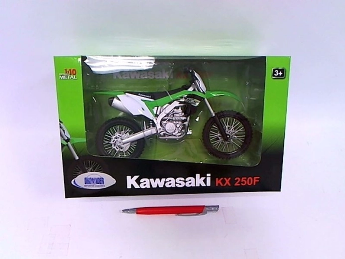Μοντέλο μοτοσικλέτας Kawasaki KX250F Welly 1:10