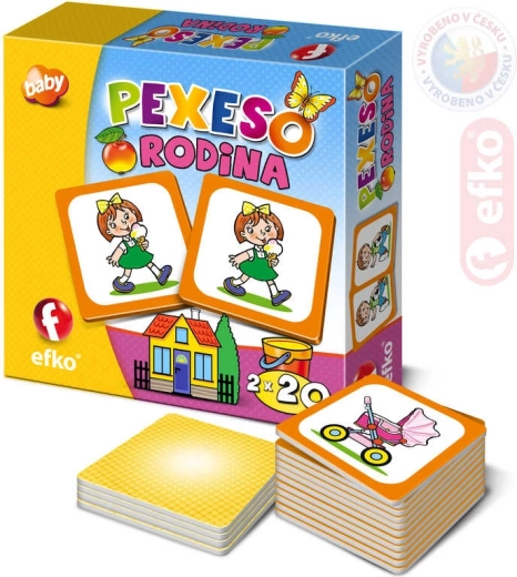 Efko baby pexeso οικογένεια