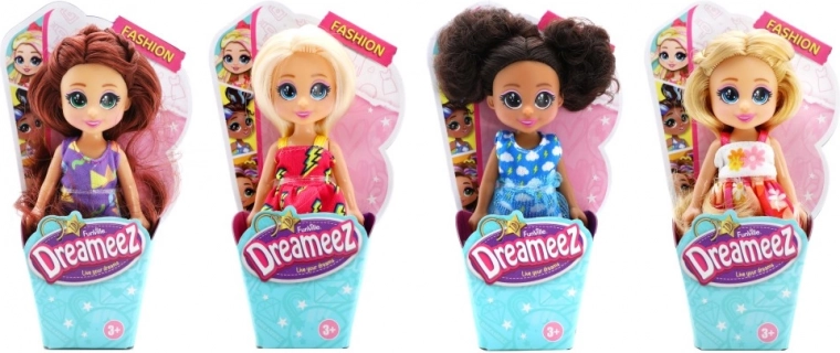Μίνι κούκλα DREAMEEZ σε χωνάκι 12 cm