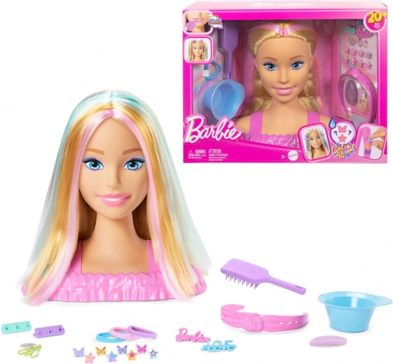 Κεφάλι Styling Barbie Deluxe Ξανθό